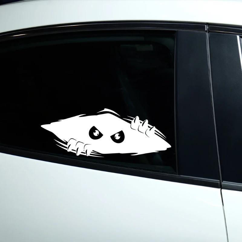 Engrave Creative Eyes Car Sticker Funny Decals Vinyl Waterproof Stickers For Window Side Body Decoration Universal Styling