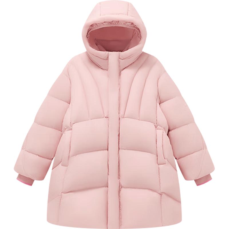 YeeHoo Kids Goose Down Hooded Long Jacket