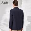 Antonio Men's Wool-Silk Blend Business Jacket