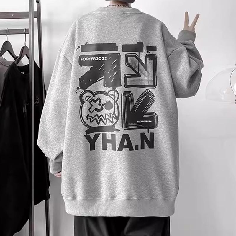 

Trendy Heavyweight Men s Oversized Velvet Hoodie - Autumn/Winter Collection XL