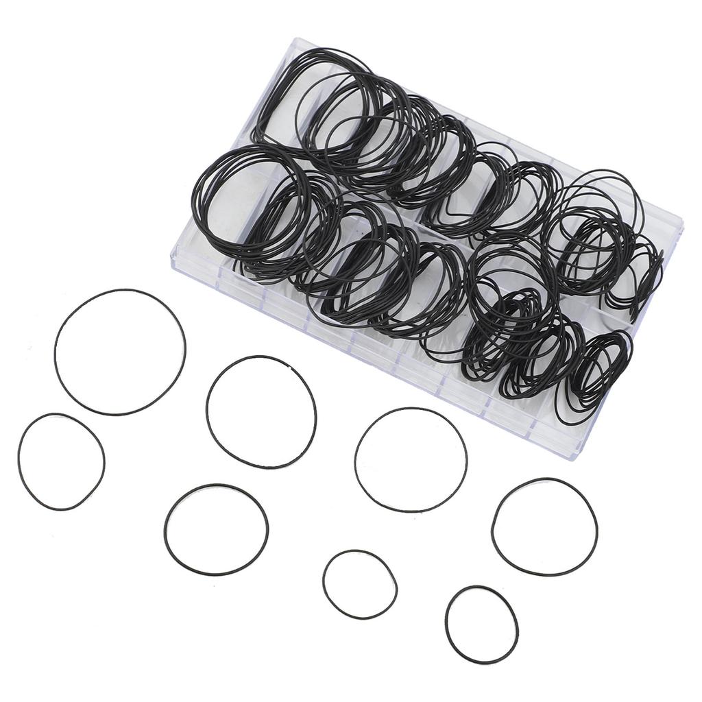 180 ks O-kroužků Těsnění zadního krytu hodinek 18 velikostí Těsnicí kroužek zadního krytu hodinek O-kroužek Gumová podložka pro opravu hodinek