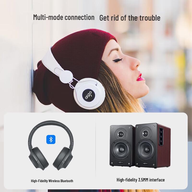 aigo A2 Retro Bluetooth CD Player