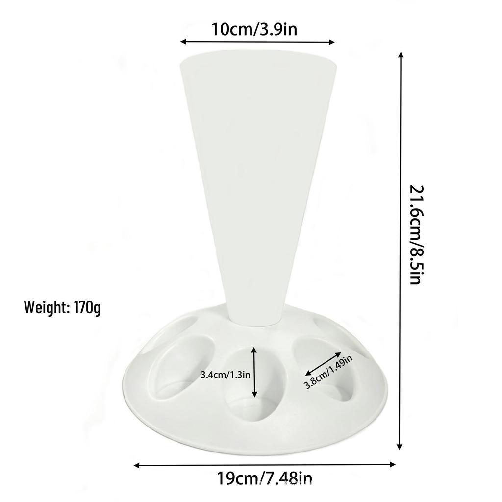 Ready Stock Piping Bag Stand for Kitchen Baking - Nozzle Holder & Cream Display Rack