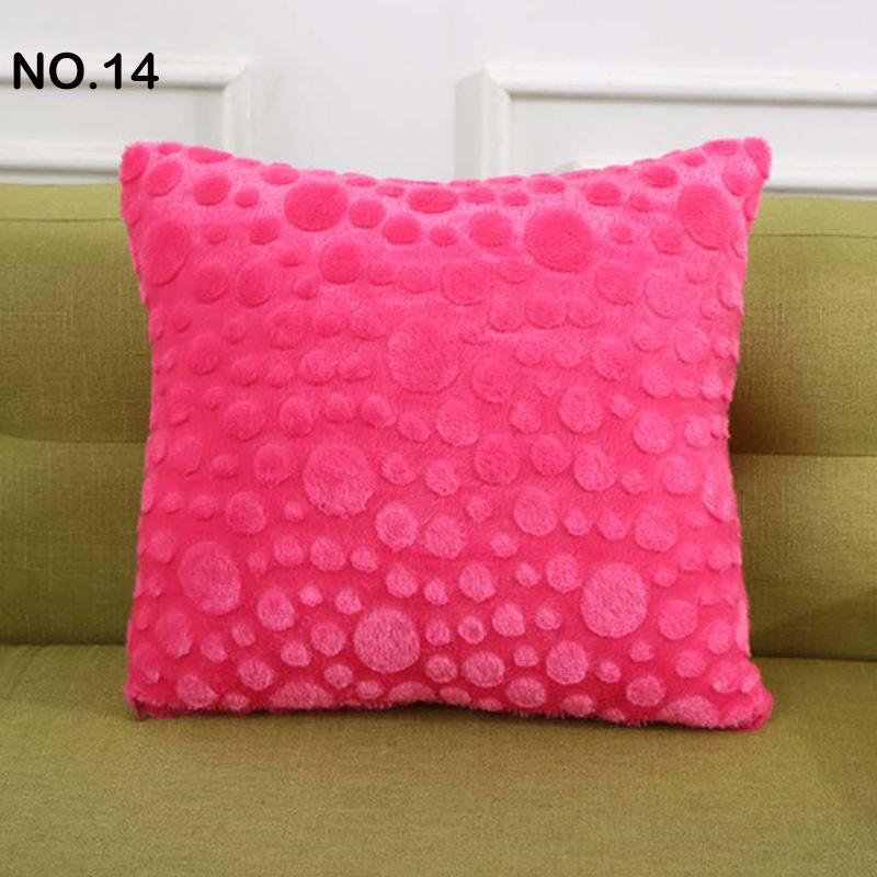 Søt Seng Putetrekk Myk Fluffy Putetrekk Square throw Room New Decor Home