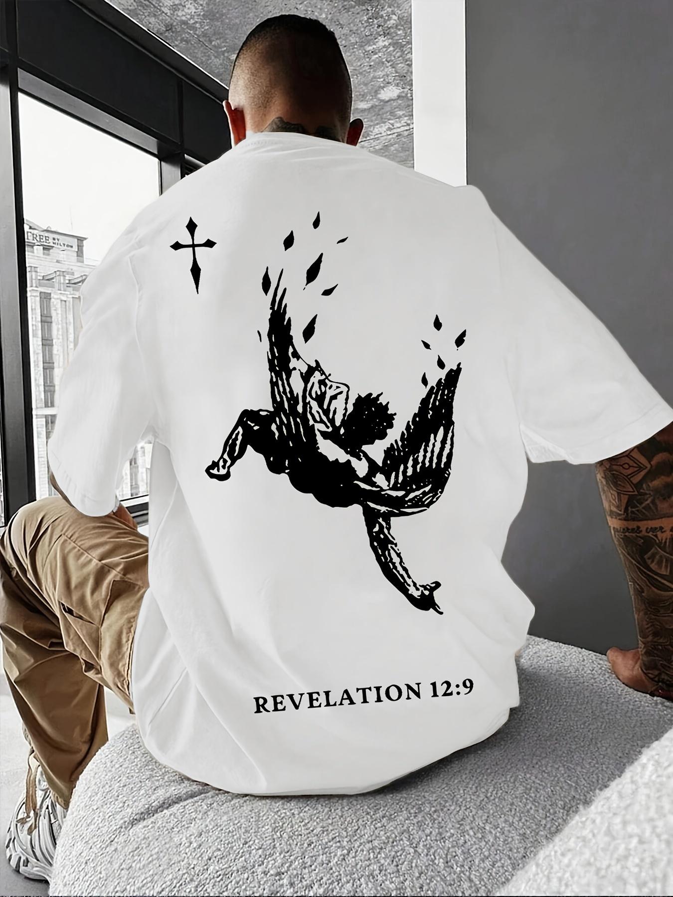 

Summer 100 Cotton Mens Tshirt for Daily Outdoor Sports and Casual Wear with Breathable Short Sleeves S