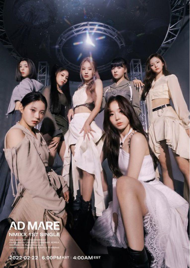 

[USED] NMIXX AD MARE 1st SINGLE Poster