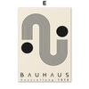Bauhaus Exhibition Black Mid Century Modern Wall Art Print Abstract Canvas Painting Nordic Poster Wall Picture Living Room Decor