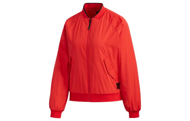 Adidas CNY Collection Velvet feel Coat Women s Red FU6236 M