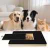 Lima per Unghie per Cani con Base in Legno e Cassetto per Premi Strumento Naturale per Limare le Unghie del Cane con Carta Vetrata Sostitutiva per Tutte le Razze Unghie Senza Stress