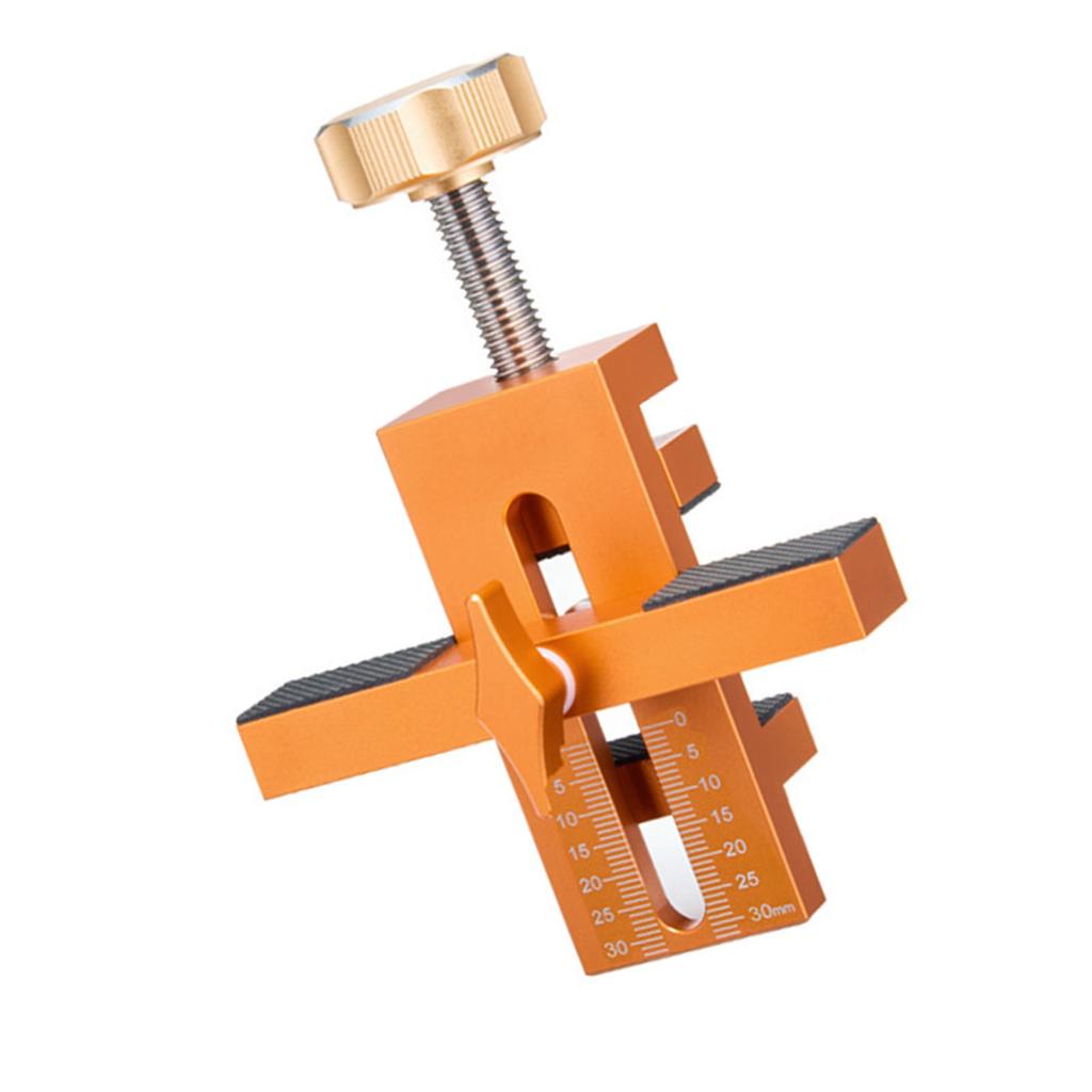 Cabinet Door Mounting Jig Widened Thickened Aluminum Alloy Cabinet Door Installation Positioner for 7 40mm Wood Board