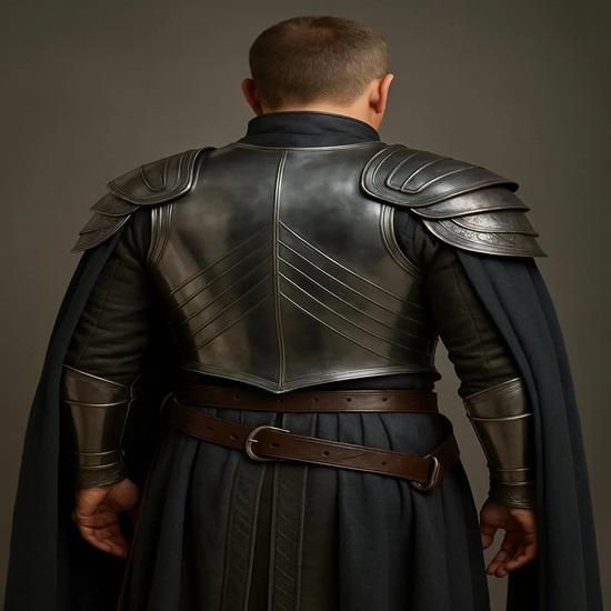 Medieval Knight Steel Men's Battle Cuirass, Breastplate with Pauldrons Armor Cosplay Roleplay Costume Gift