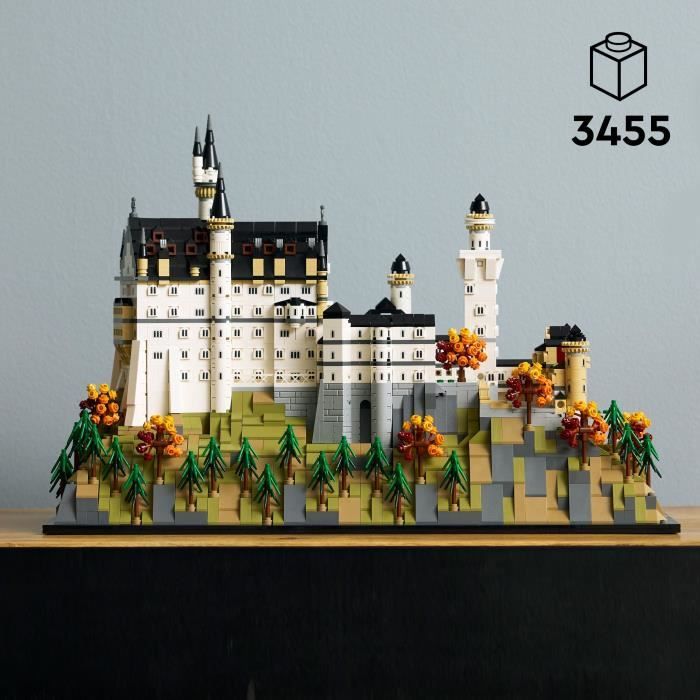 LEGO Architecture 21063 Le Château de Neuschwanstein - Set de Construction pour Adulte