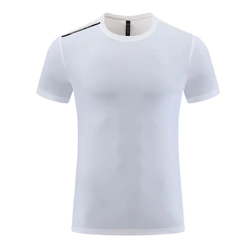 2024 Men's Quick-Dry Short Sleeve Running T-shirt: Round Neck, Outdoor Fitness Training Top