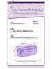 Girlish Heart Large Capacity Pencil Case - Multifunctional Stationery Bag for Elementary School Girls