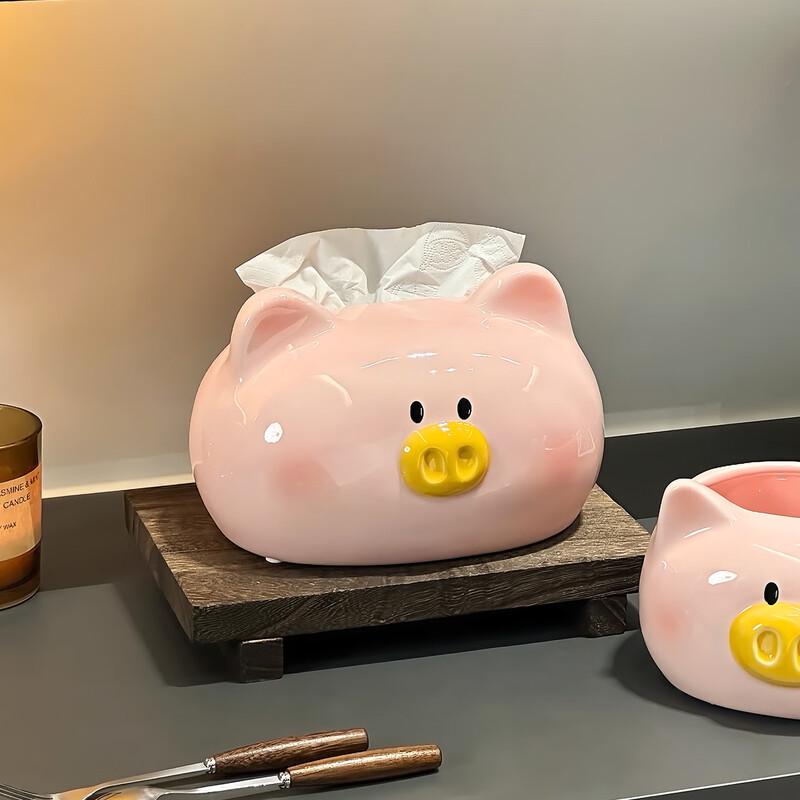Cute Pig Tissue Box Holder