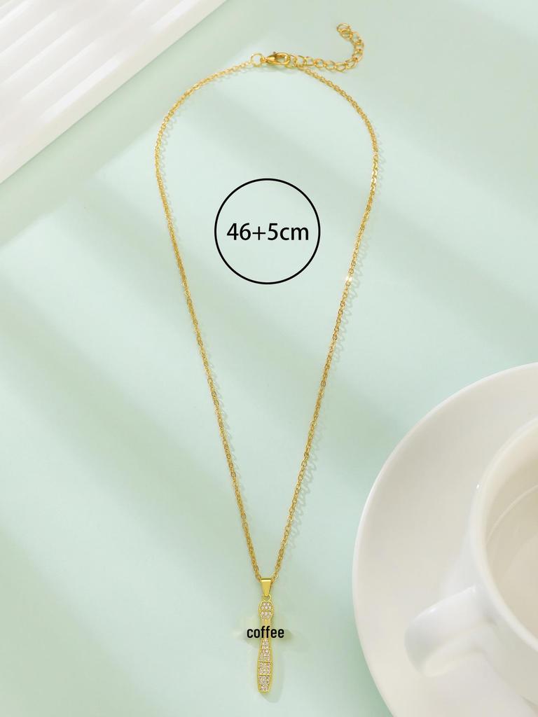 Women's Geometric Diamond Cross Necklace - European & American Punk Hip-Hop Style Choker