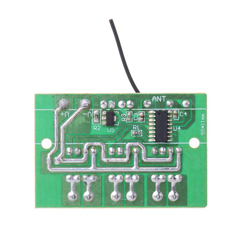 Telecomandă de mare putere 6CH 2.4G 50 metri cu receptor 6-15v pentru model auto, navă, instrument DIY