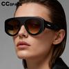 Fashion Pilot Sunglasses Women Brand Designer New Large Frame Sun Glasses UV400 Oval Protection Sunnies