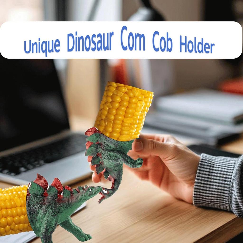 Dinosaur Corn Cob Holder Barbecue Skewer Tool