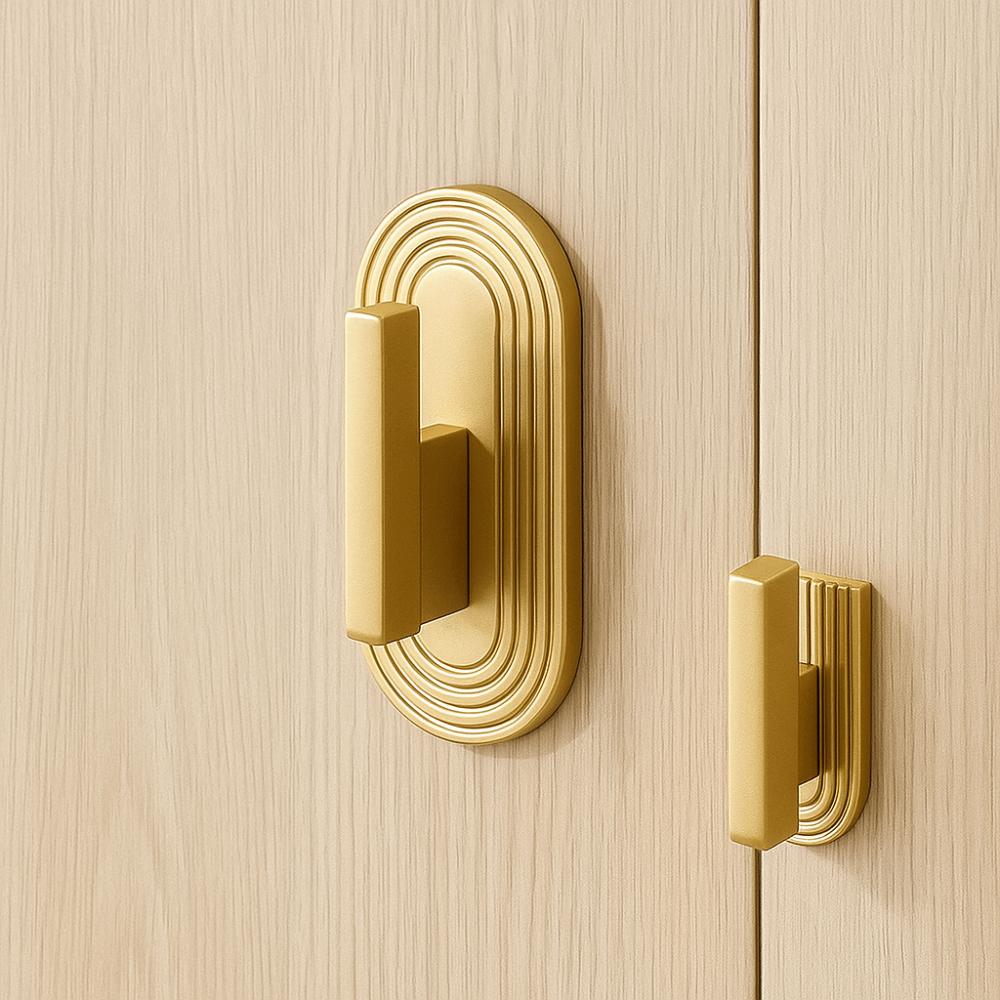 32mm Golden Cupboard Door Knob 16mm Drawer Knob Modern Minimalist Furniture Handle  Wardrobe