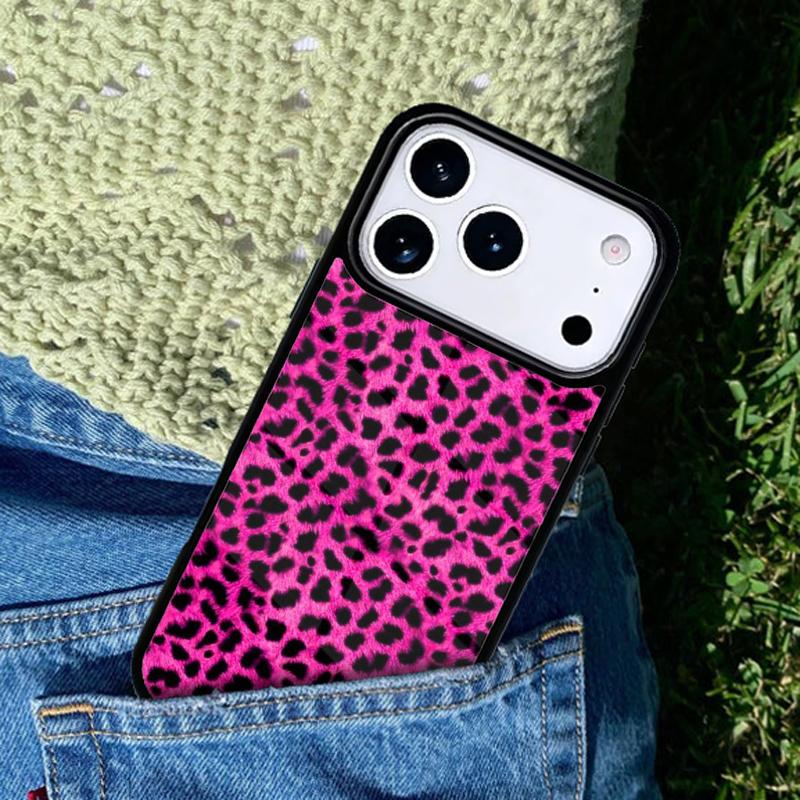 leopard and tiger fur pattern Phone Case For iPhone 17 AIR 16 Pro Max 15 14 Pro 11 12 13 Shockproof Silicone Cover