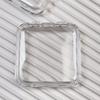 5Pcs Transparent Pink Storage Box, Nail Art Display Case for Fake Nail Tips Organizer Press-on Nails Packing Box