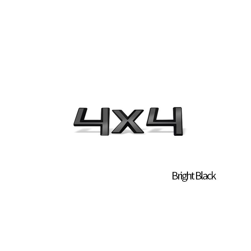 MBOF6 Car-Styling Metal Emblem Bright Black Badge For Skoda Laurin & Klement 4x4 Yeti Octavia Superb Fabia Kamiq Karoq Kodiaq Rapid