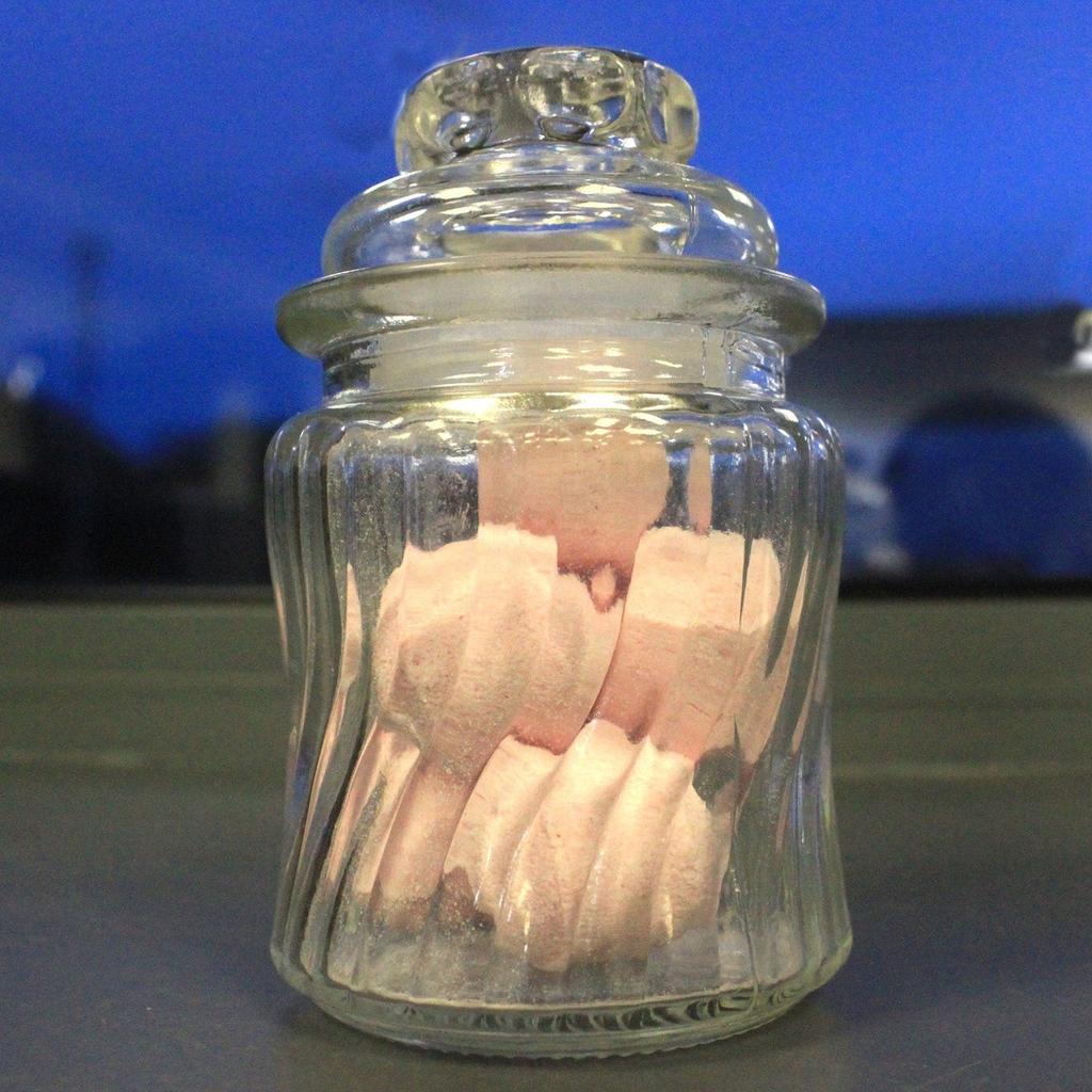 Candy Jar, Swirl Ribs