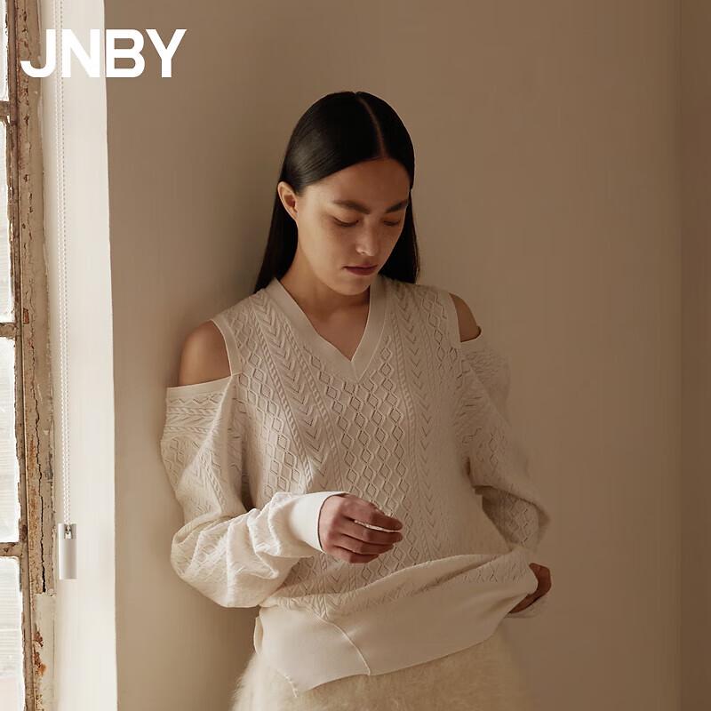 

JNBY Autumn 2022 Loose Fit V-Neck Knit Sweater L