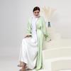 Loriya Dubai Daily Beaded Bell Sleeve Dress Robe LR633