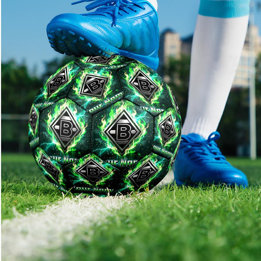Borussia Mönchengladbach Fashion Size 5 Football Wearproof Non‑Slip Soccer Ball For Sports Training Entertainment Use