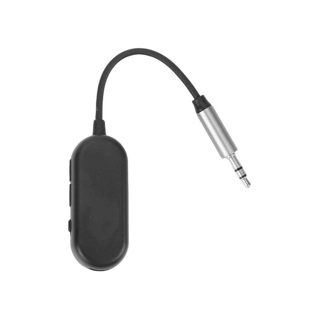 BT Transmitter Receiver 2 In 1 Wireless Sound Adapter for Car Home TV with Low Latency Built In Mic 10M Range Music