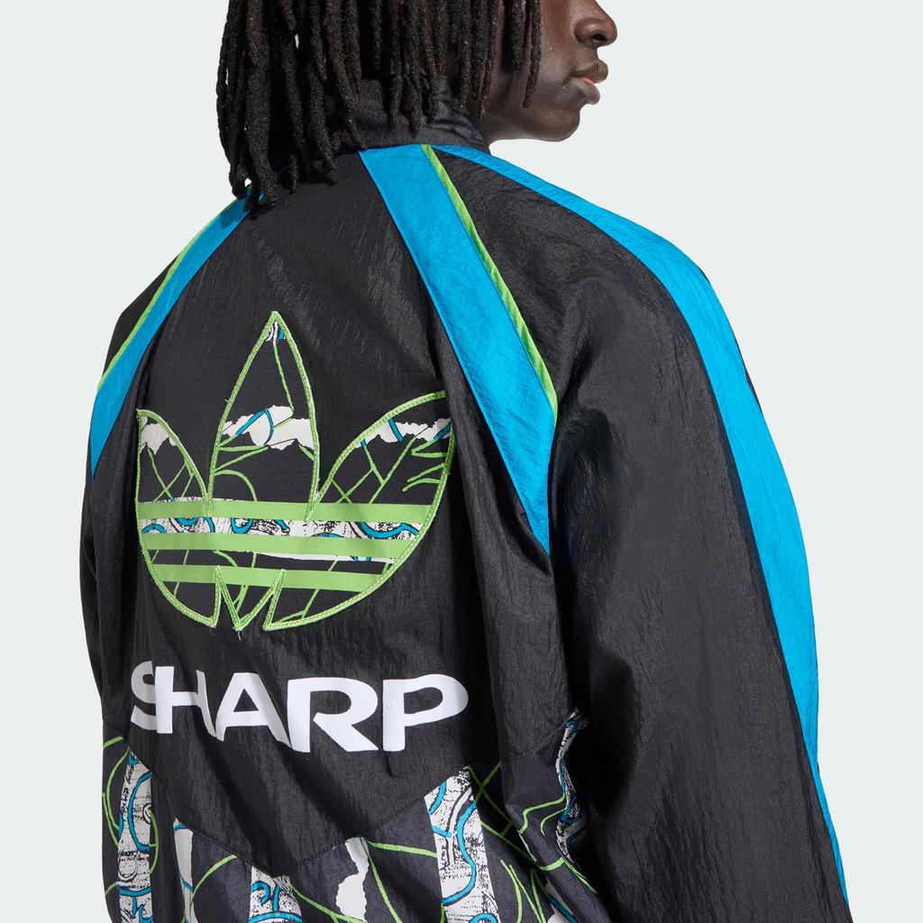 adidas Originals Manchester United 90 Woven Stand Collar Zip Loose Long Sleeve Jacket Men Jackets KD5815