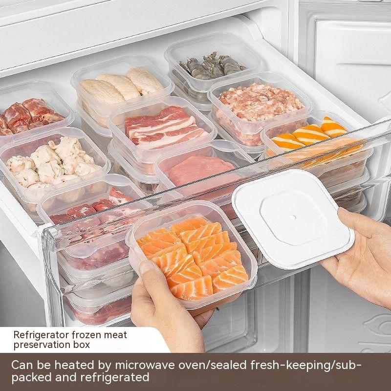 

Ящик для хранения продуктов, сохранение свежести овощей, замороженный слой, холодильник для замороженного мяса, хранилище продуктов, ящик для хранения фруктов, можно использовать в микроволновой печи