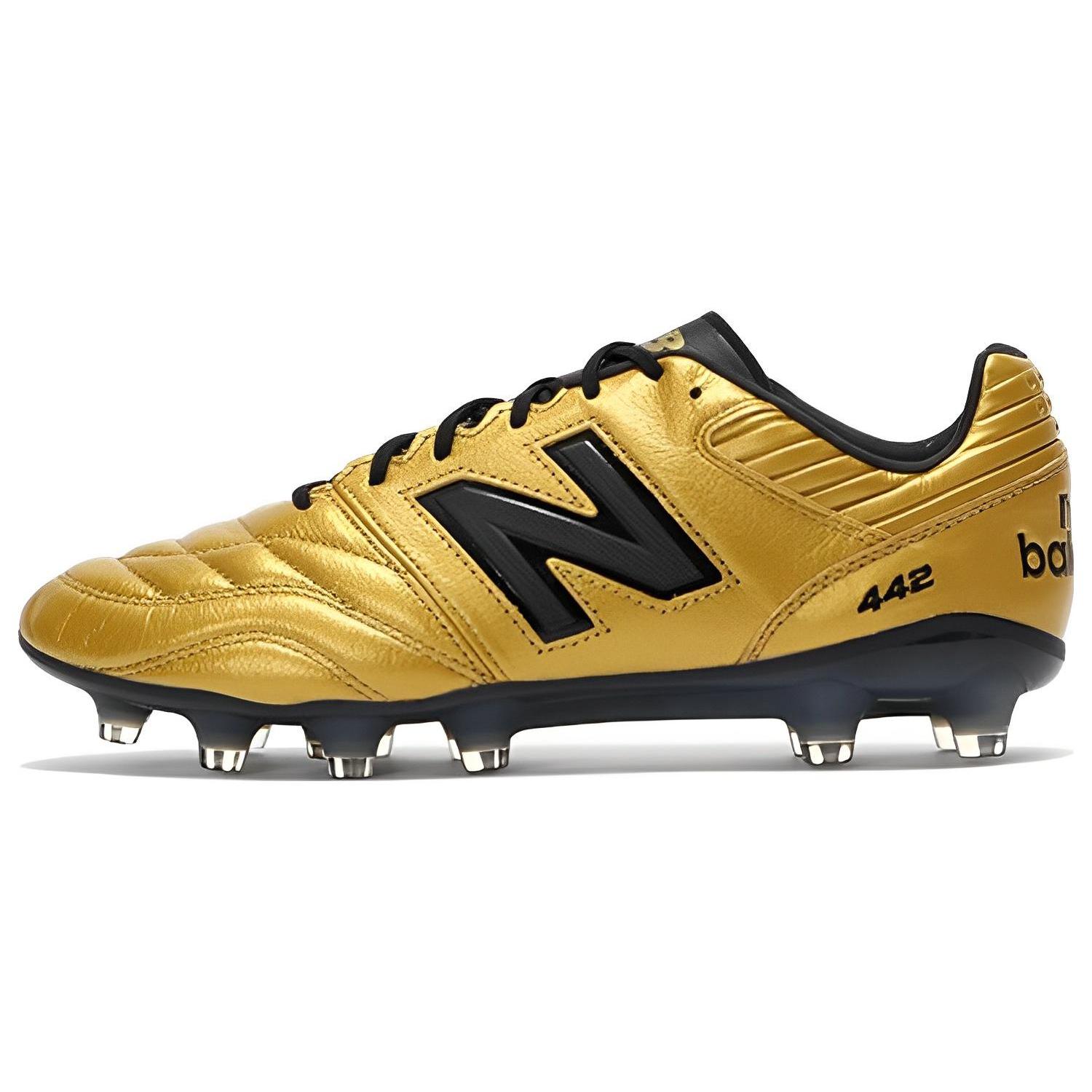 

New Balance 442 V2 Pro HG Soccer Shoes Gold Black MS41HLE2 39.5