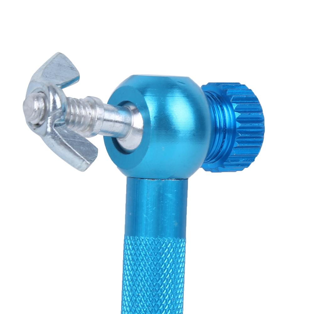 Aluminium Alloy Blue Portable Lightweight Universal Box Fishing Chair Night Light Bracket Supplies Tackle Accessory