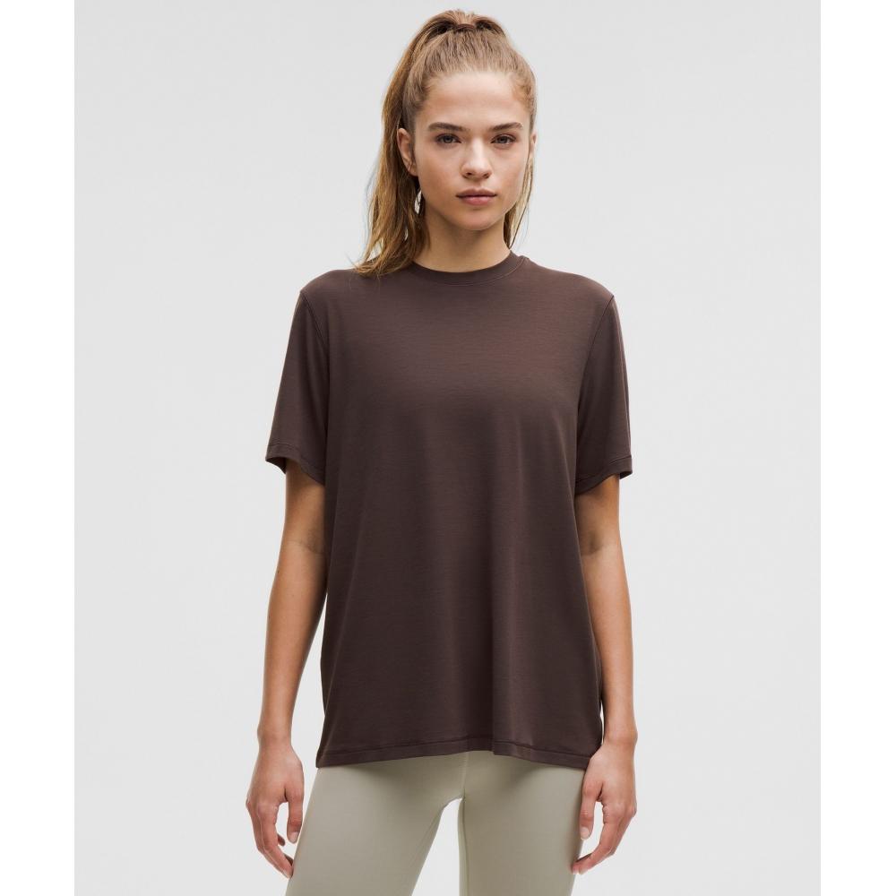 

Lululemon Футболка тренировочная с коротким рукавом Espresso