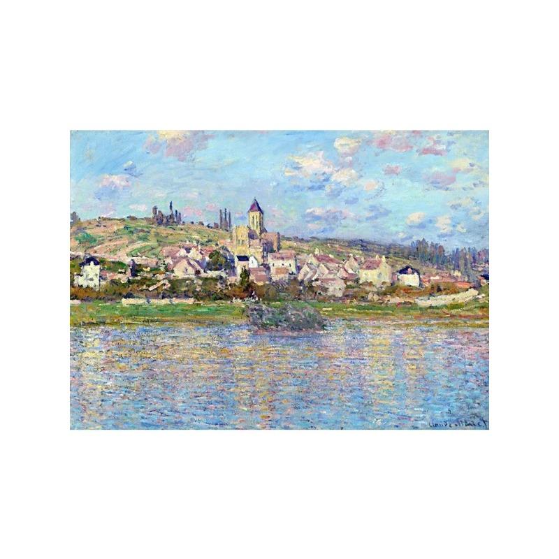 Claude Monet Exhibition Art Posters Canvas Oil Painting Garden Boat Lake Landscape Nature Landscape Wall Art Room Home Decor
