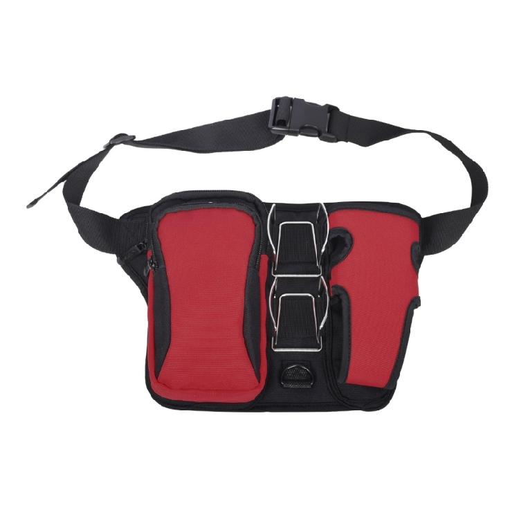 

Travel Ready Golf Ball Carry Case Waist Pouch Versatile Design Secure Hold Waist Bag Golf Club Accessories красный