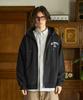 Minimalproject Appleike Arch Logo Zip-Up Hoodie Mzt111 [Black]
