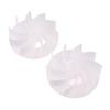 1/2Pcs Wind Blade Accessories For Blowing And Suction Fans - Adjustable Speed Fan Accessories Rotor Wind Blade