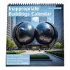Funny Building 2026 Calendar Jan. 2026 - Dec. 2026 12 Monthly Planner White Elephant Gag Gifts for Home Office Wall Decor