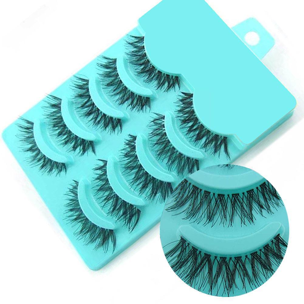 Manga Lashes 5Pairs Natural Lashes False Eyelashes Lashes Strip Makeup Lashes Full Anime — фото 6