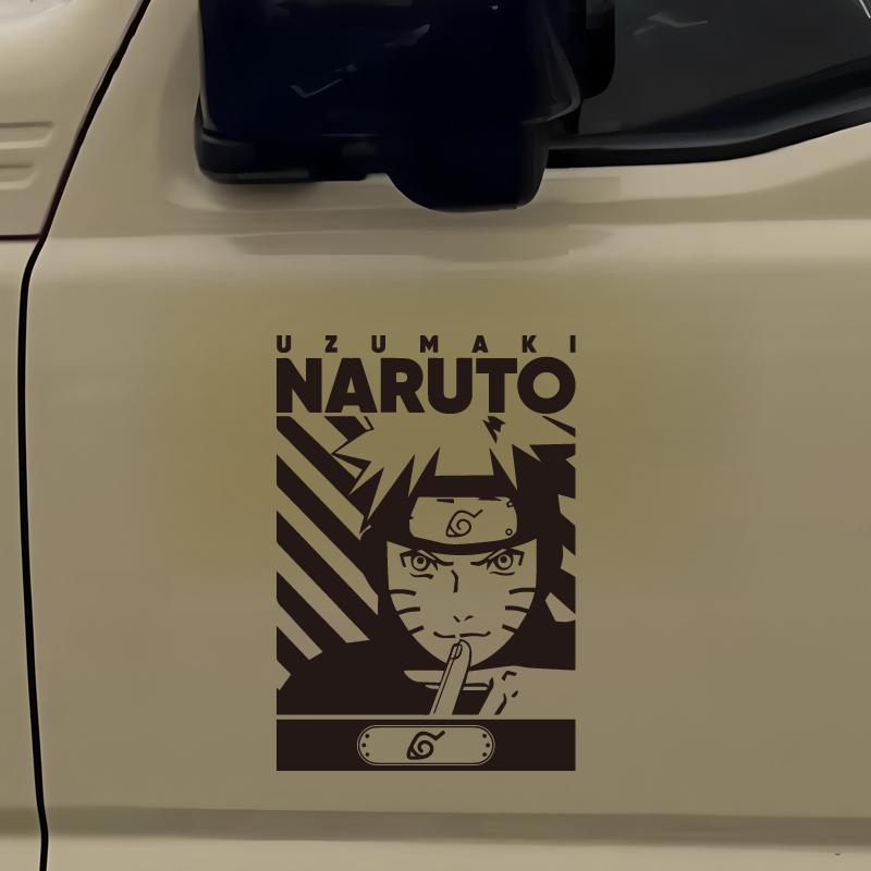 דמויות אנימה משחררות נינג'וטסו מדבקות יצירתיות ומצחיקות למעריצי קריקטורות ואוהבים, איכות גבוהה למכוניות, משאיות, אופנועים