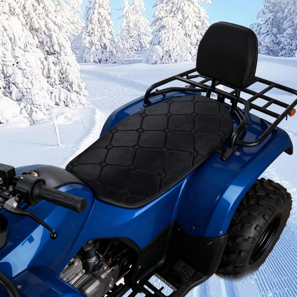 Dirt Bike Seat Cushion Motorbike Warm Heating Pad Scooter Warm Cushion For Dirt Bike ATV Snowmobile Road Trip Touring Street