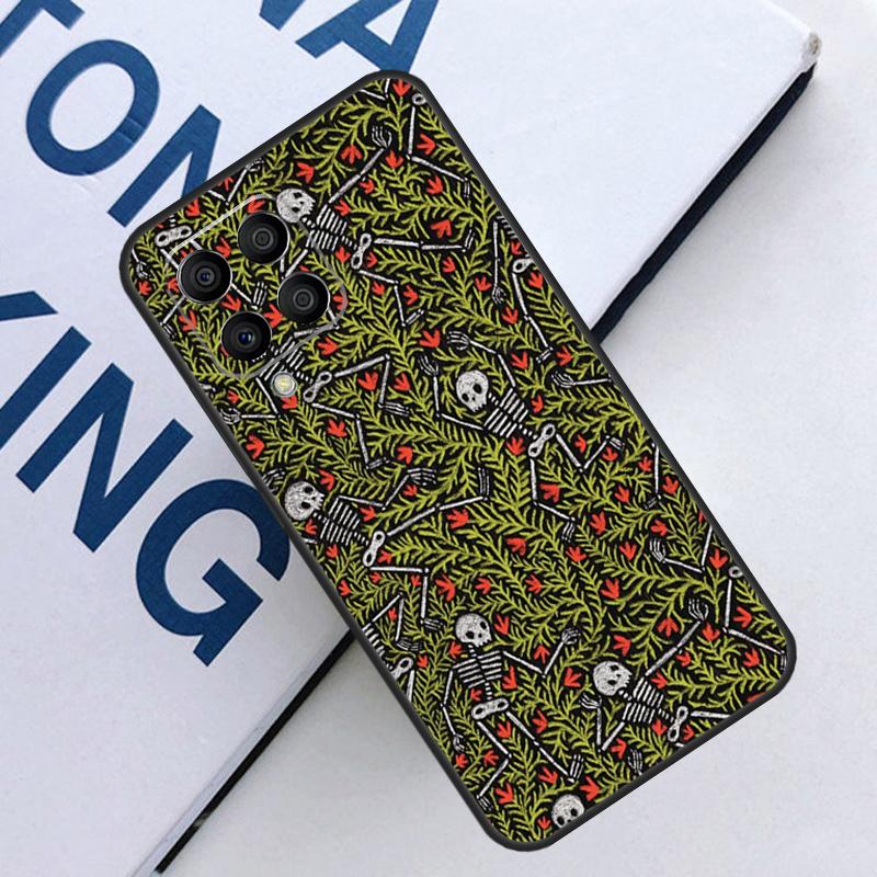 Bones Skeleton For Samsung Galaxy M35 M55 M14 M34 M54 M11 M21 M31 M13 M33 M53 M15 M12 M32 M52 M06 M16 Case