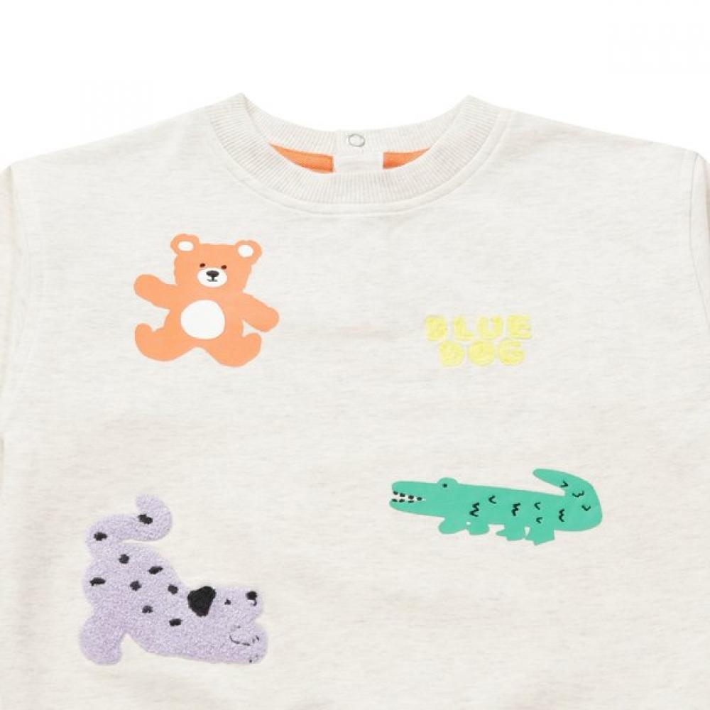 Bluedog Baby Happy Friends Sweatshirt 46114 334 04 
