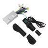 36V 48V 500W 28A Sine Wave 3 Mode Brushless Controller 128DX Half Twist Throttle Grip with Panel