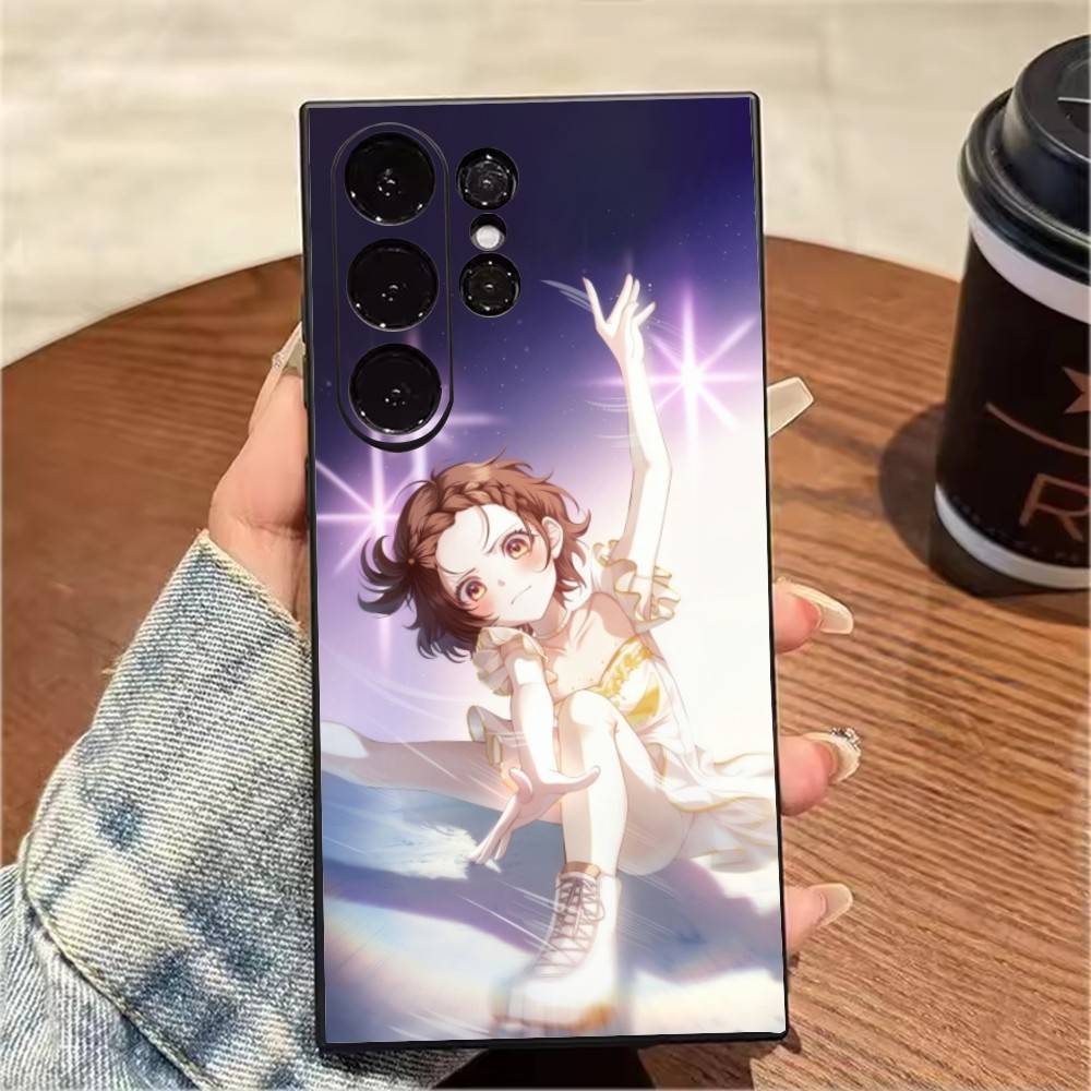 I-Inori M-Medalist Skating Anime Phone Case For Samsung S25,S24,S21,S22,S23,S20,Ultra,S26,Plus,Fe,Note,5G Black Cover