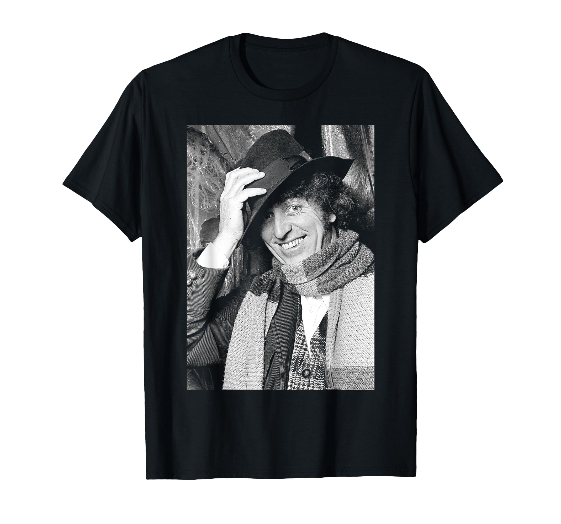 

Tom Baker The Fourth Doctor Who 1975 T-Shirt чёрный